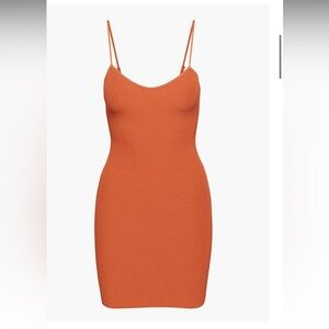 Babaton Sculpt Knit Sweetheart Dress